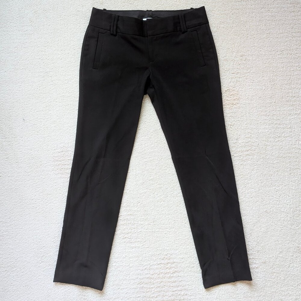 EUC Calvin Klein Black Straight Leg Dress Pants Women's 10 x 31" Business Slacks